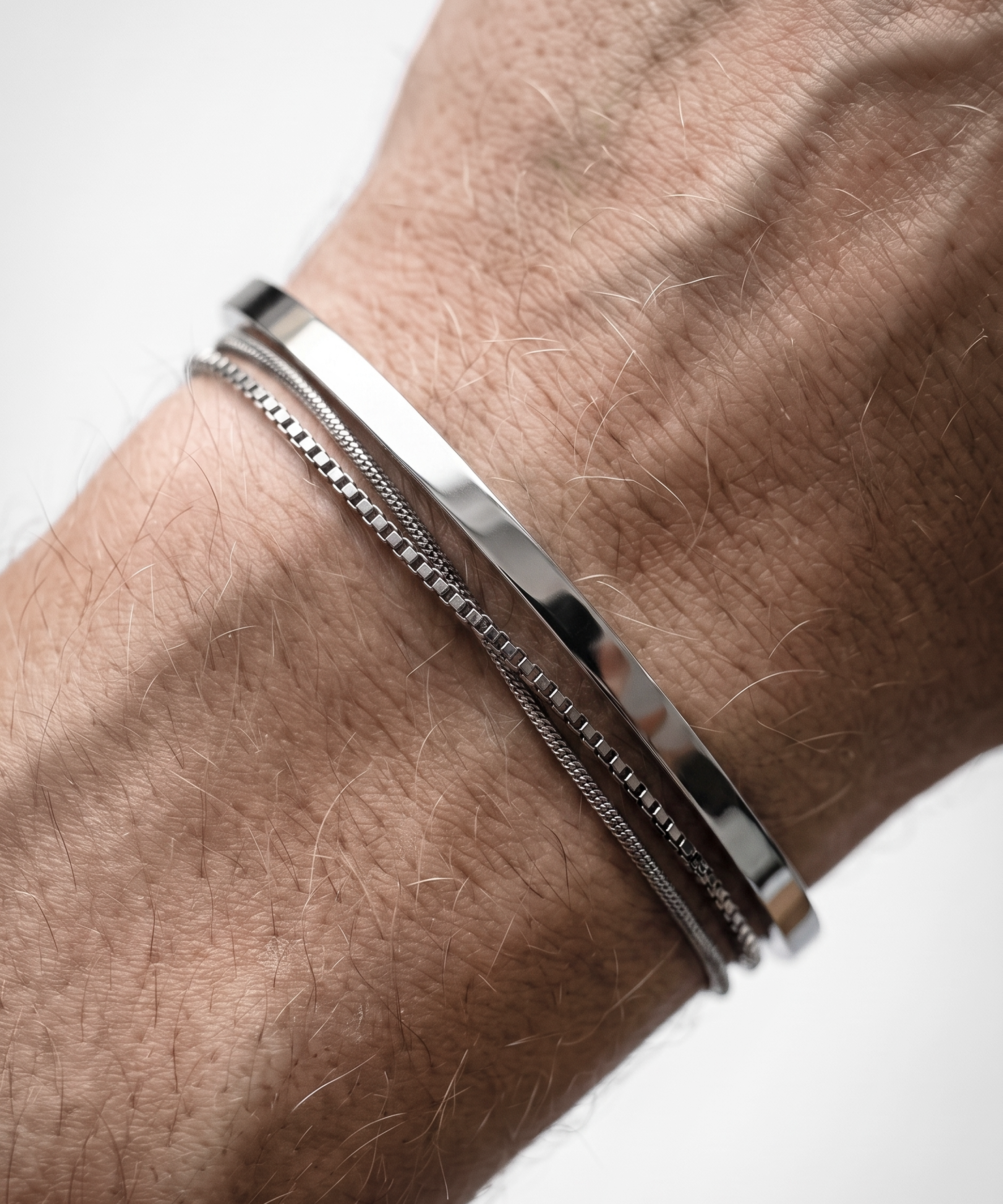 3x minimalistisches Stapelset