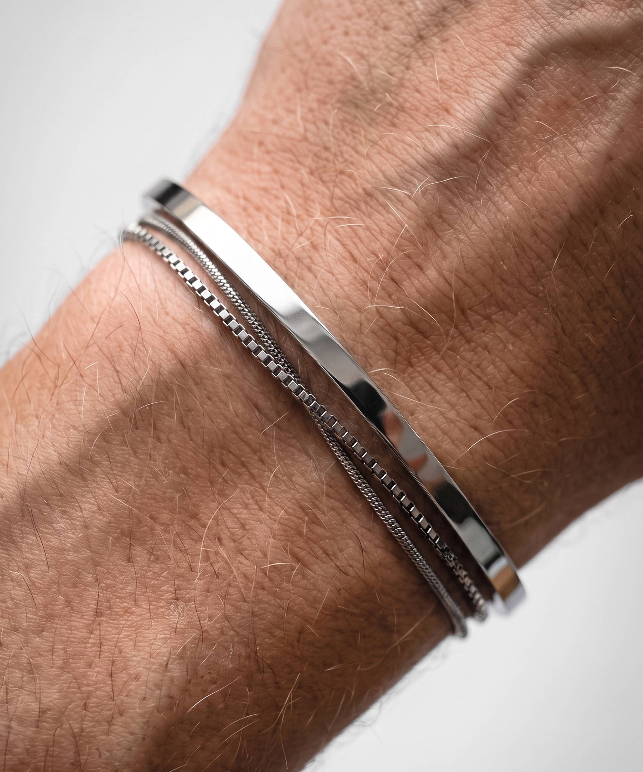 3x minimalistisches Stapelset