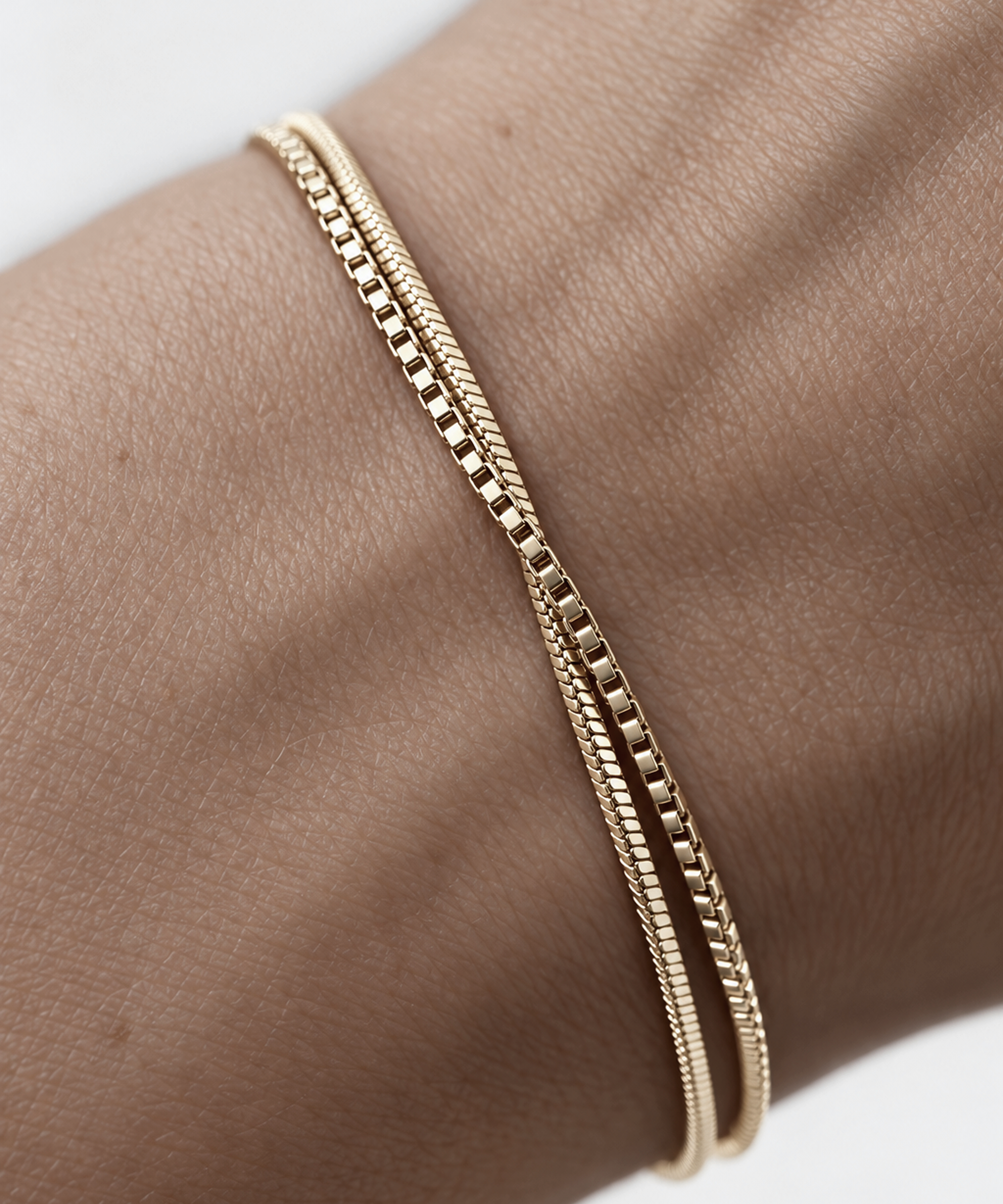 2x Minimalistische Armbänder